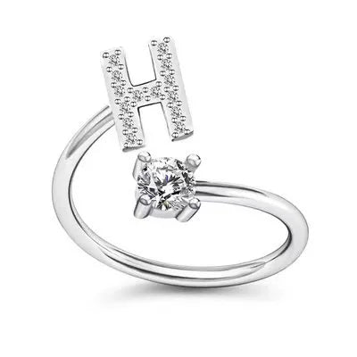 Premium A–Z Initial Ring – Delicate Personalized Jewelry for Gifting