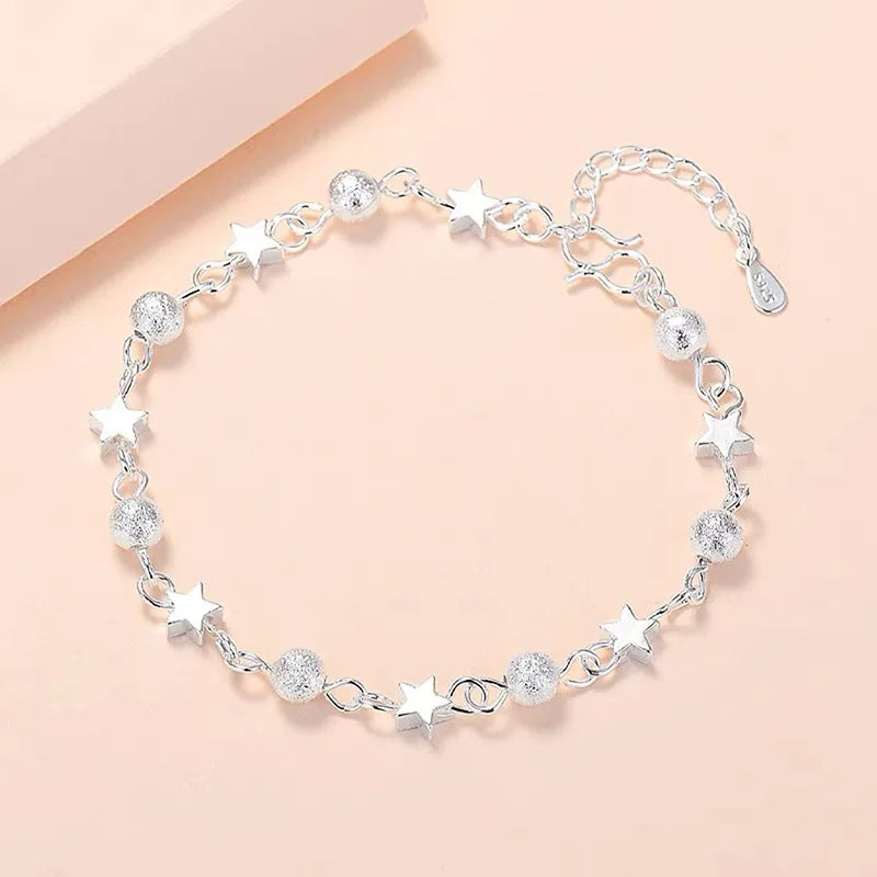 925 Sterling Silver Peacock Open Bracelet – Artistic Sophistication with a Refined Open Design