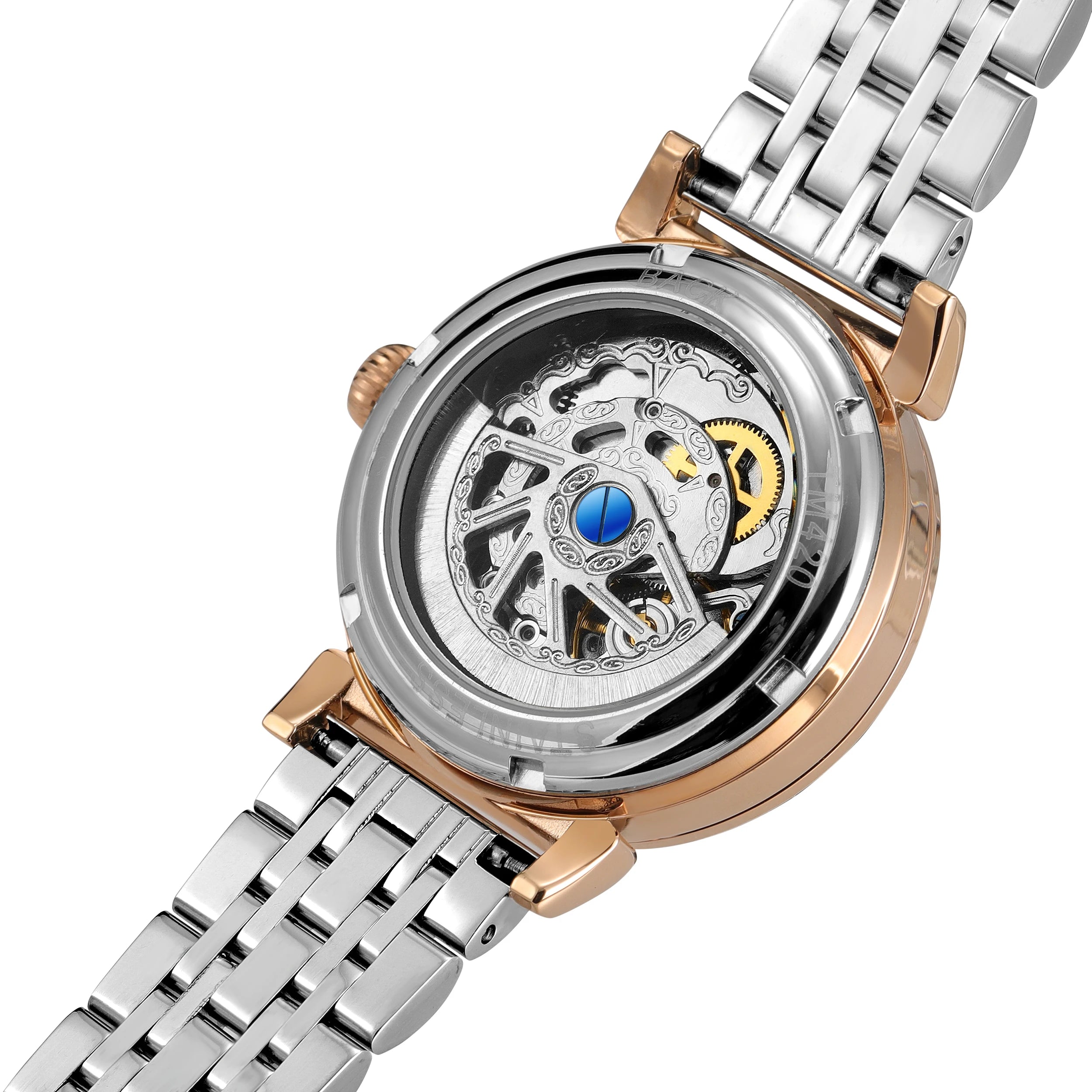 Rose Gold Prestige – Diamond Automatic Ladies’ Stainless Steel Watch