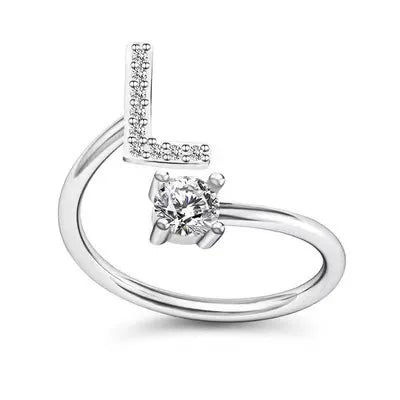 Premium A–Z Initial Ring – Delicate Personalized Jewelry for Gifting