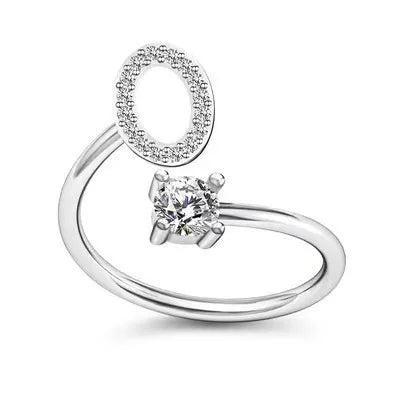 Premium A–Z Initial Ring – Delicate Personalized Jewelry for Gifting