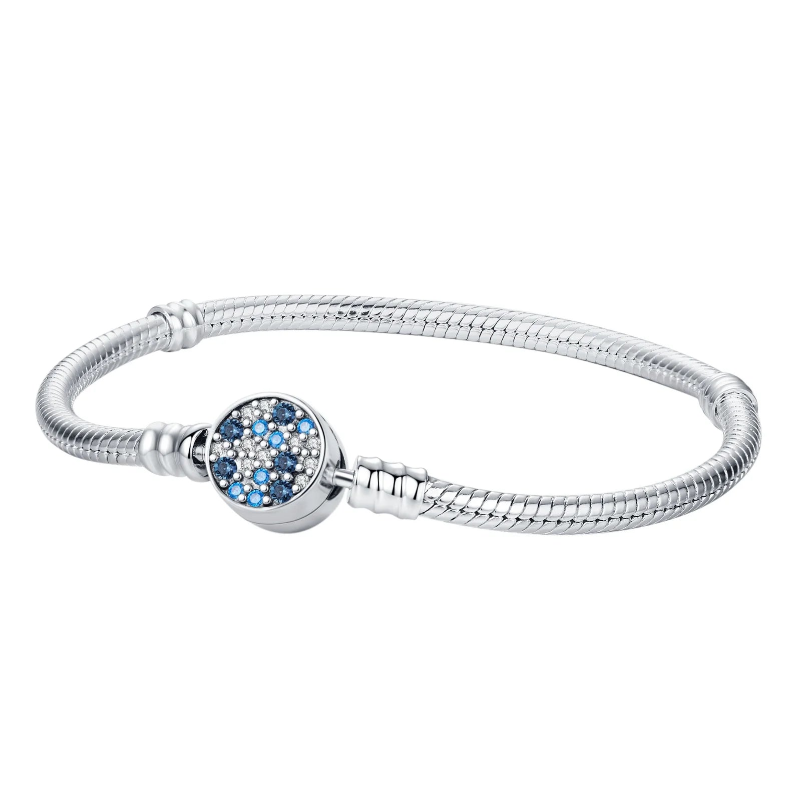 Eternal Love – 3mm Moon & Heart Charm Bracelet Gift