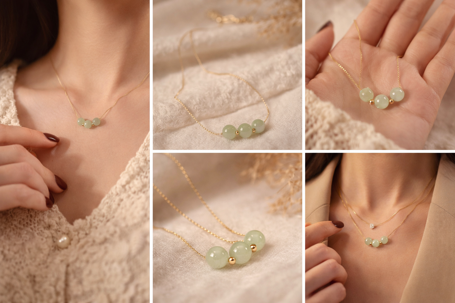 Luxury Hotan Natural Jasper Necklace – Timeless Elegance and Exclusive Sophistication